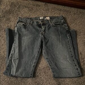 Low Rise Calvin Klein Jeans in Classic Denim Blue